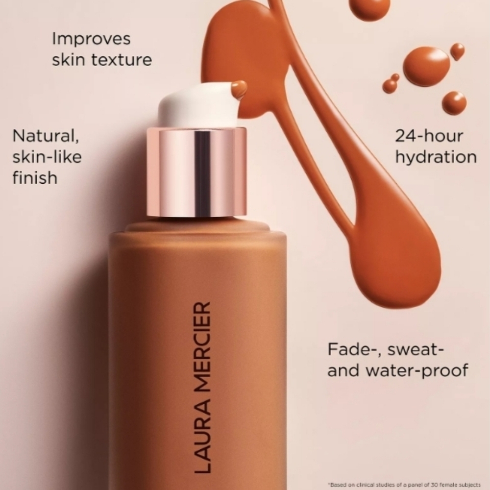 Laura Mercier Real Flawless Weightless Perfecting Foundation: Silk (0N1), NIB - Picture 6 of 9